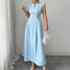 Sleeveless V-Neck A-Line Maxi Dress