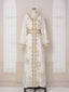 V-neck long sleeved dress