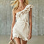 Off-Shoulder Ruffle Mini Dress