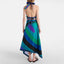 Backless Top and Irregular Skirt Two-Piece Set for Women