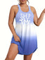 floral A line dress for women, comfortable and easy to wear