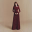 V neck gown for women