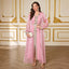 Two-Layer Cardigan Maxi Dress