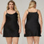 Satin Chiffon Strap Nightdress for Women, Sleeveless, Plus Size
