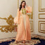 Orange Belted Robe Maxi Dress