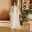 Embroidered Sequin Maxi Dress & Vest Set