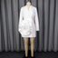 V-Neck Long-Sleeve Mini Dress