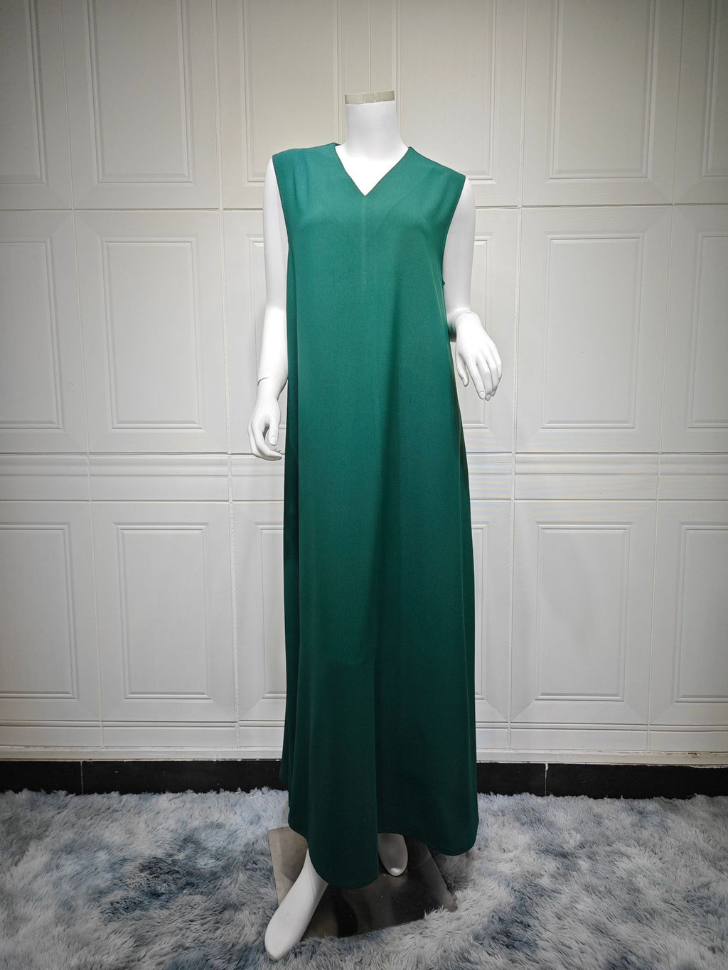 Two-Piece Mesh Maxi Dress