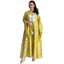 Sequin Hooded Maxi Dress for women with long sleeves