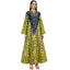 Yellow Sequin Tassel Maxi Dress