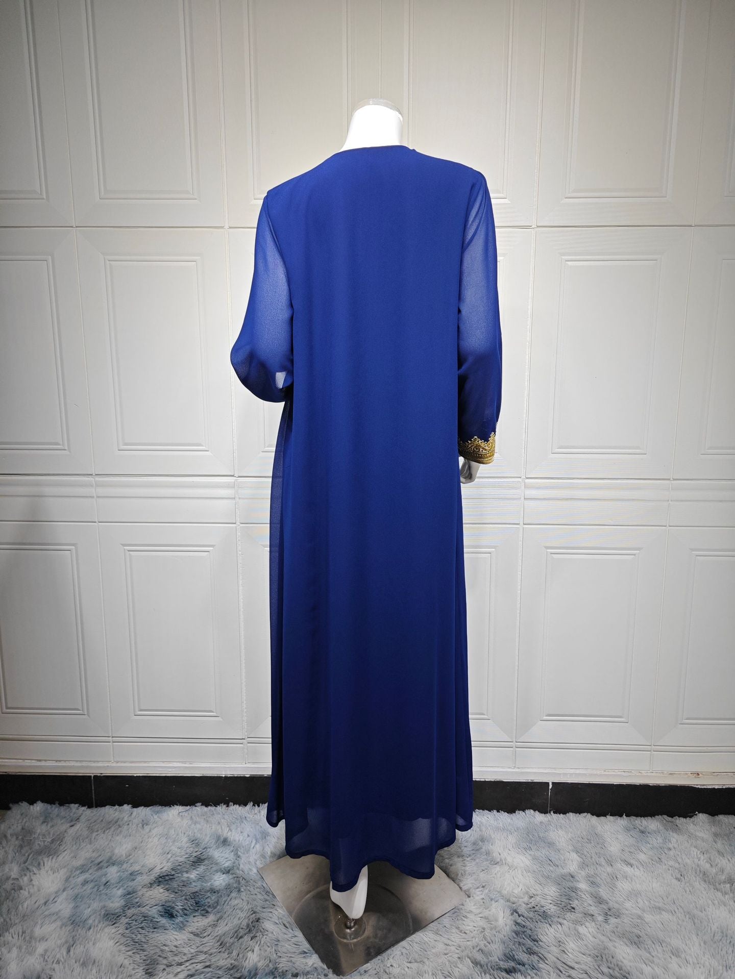 Two-Piece Chiffon Maxi Dress Set