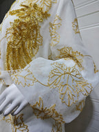 Embroidered Jalabiya Evening Gown