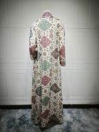 Tie-Dye Chiffon Maxi Dress
