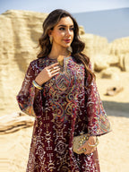 Mesh Patchwork Maxi Dress