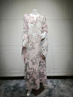 Sequin Hooded Maxi Dress