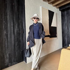 Handmade Layered Pleated Statement Coat for Women, Open Front