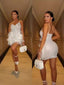 ivory sequin gown for women in a flattering fit