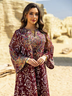 Mesh Patchwork Maxi Dress