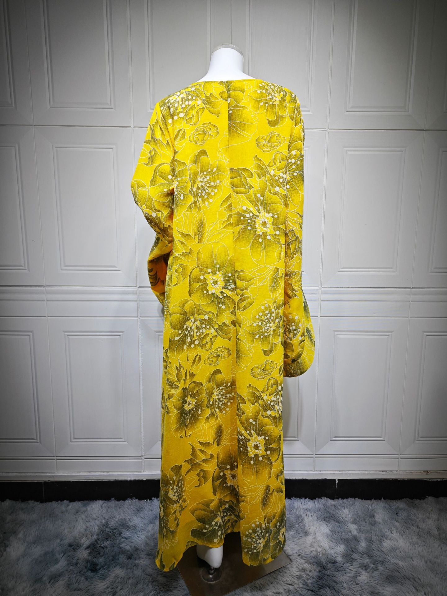 Sequin Hooded Maxi Dress