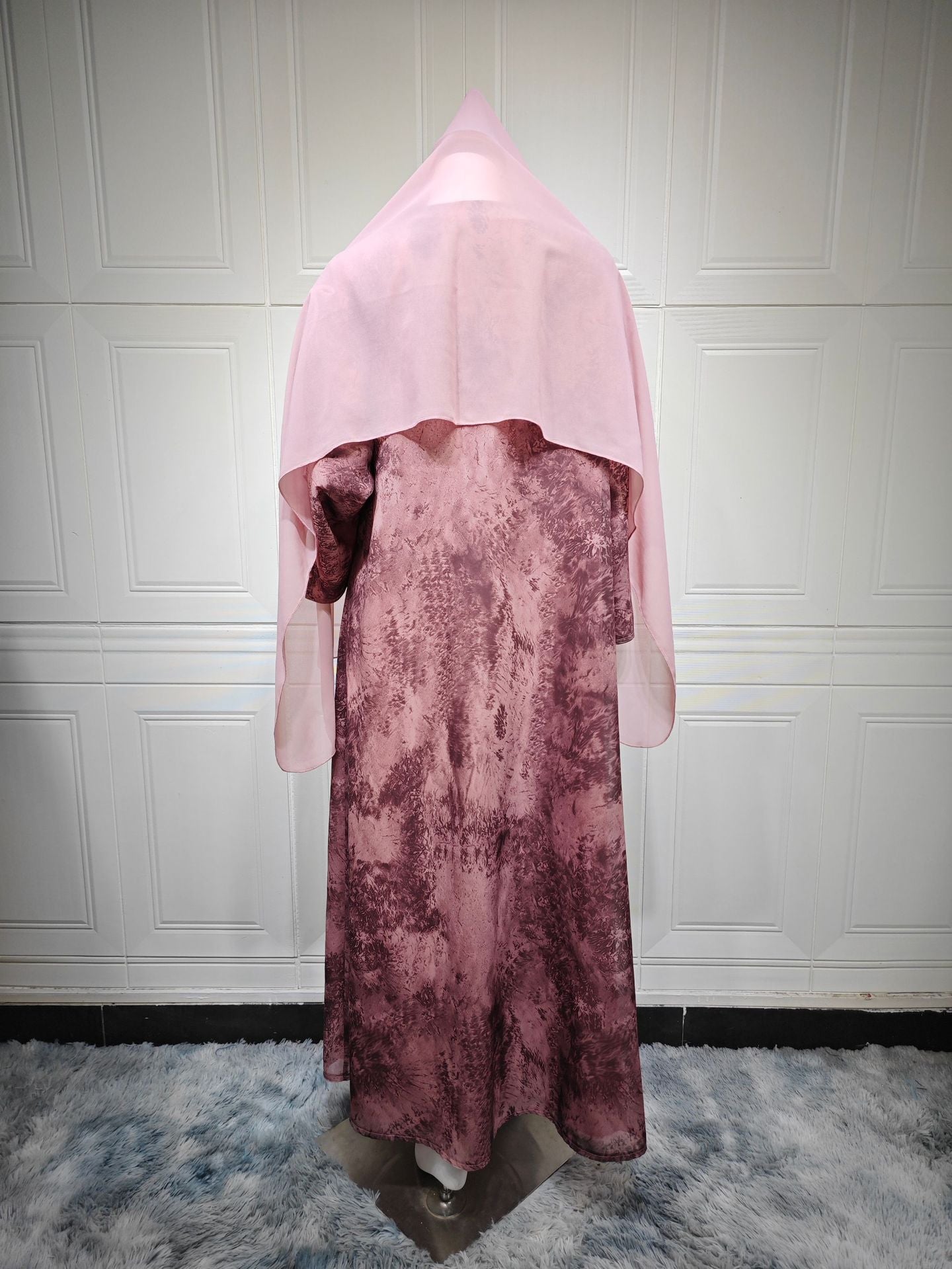Chiffon Two-Piece Maxi Dress