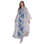 Floral Sequin V-Neck Maxi Dress