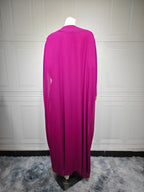 Two-Piece Chiffon Maxi Dress Set