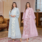 Printed Jalabiya Maxi Dress