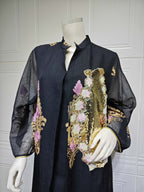 Beaded Sequin Evening Gown