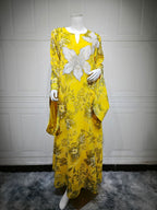 Sequin Hooded Maxi Dress