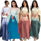 Fringe Print Maxi Dress