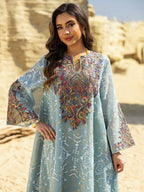 Mesh Patchwork Maxi Dress