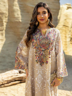 Mesh Patchwork Maxi Dress
