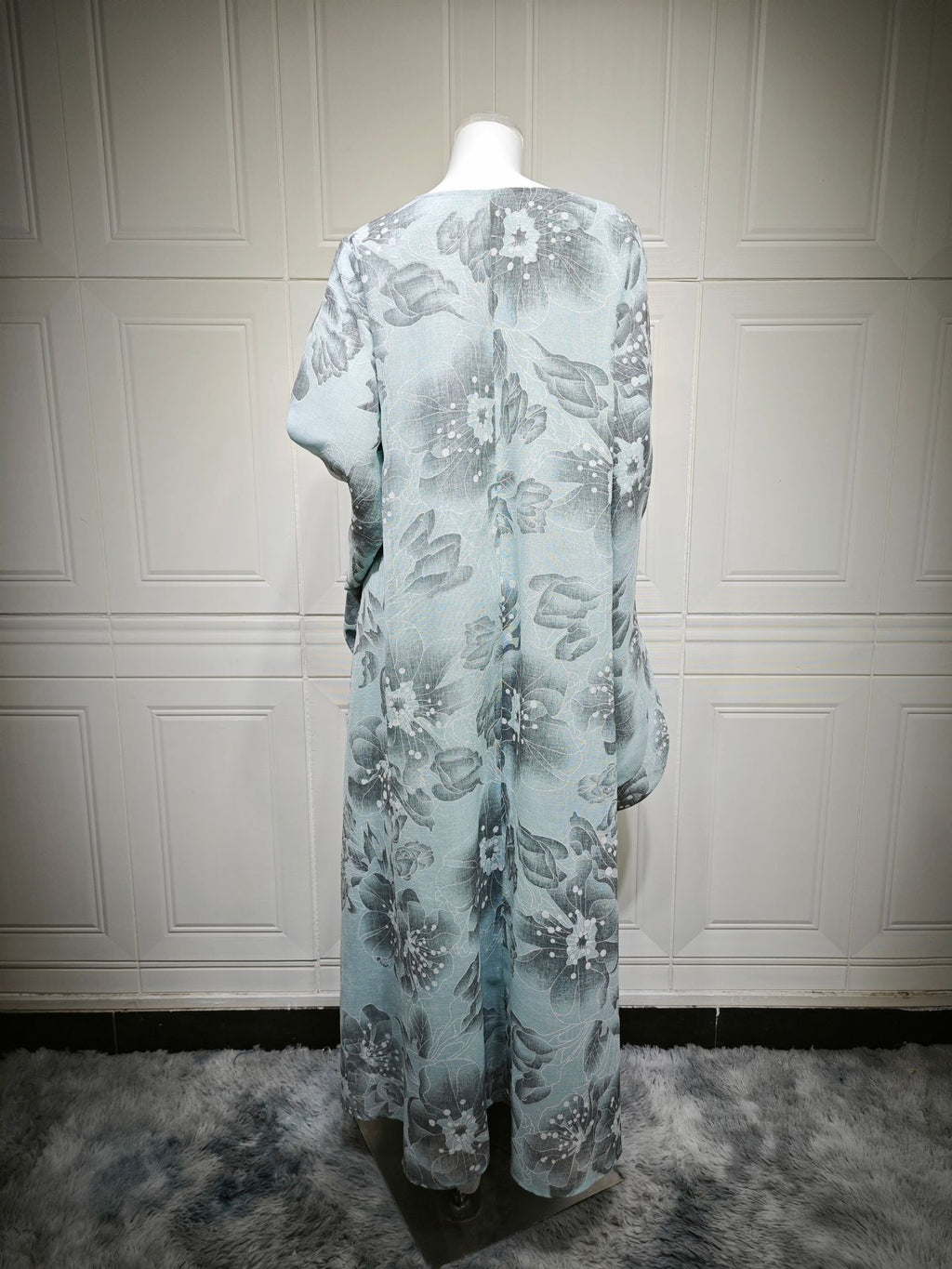 Sequin Hooded Maxi Dress
