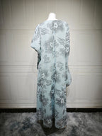 Sequin Hooded Maxi Dress