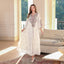 Embroidered Ethnic Robe Maxi Dress