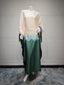 Fringe Print Graduated Maxi Dress