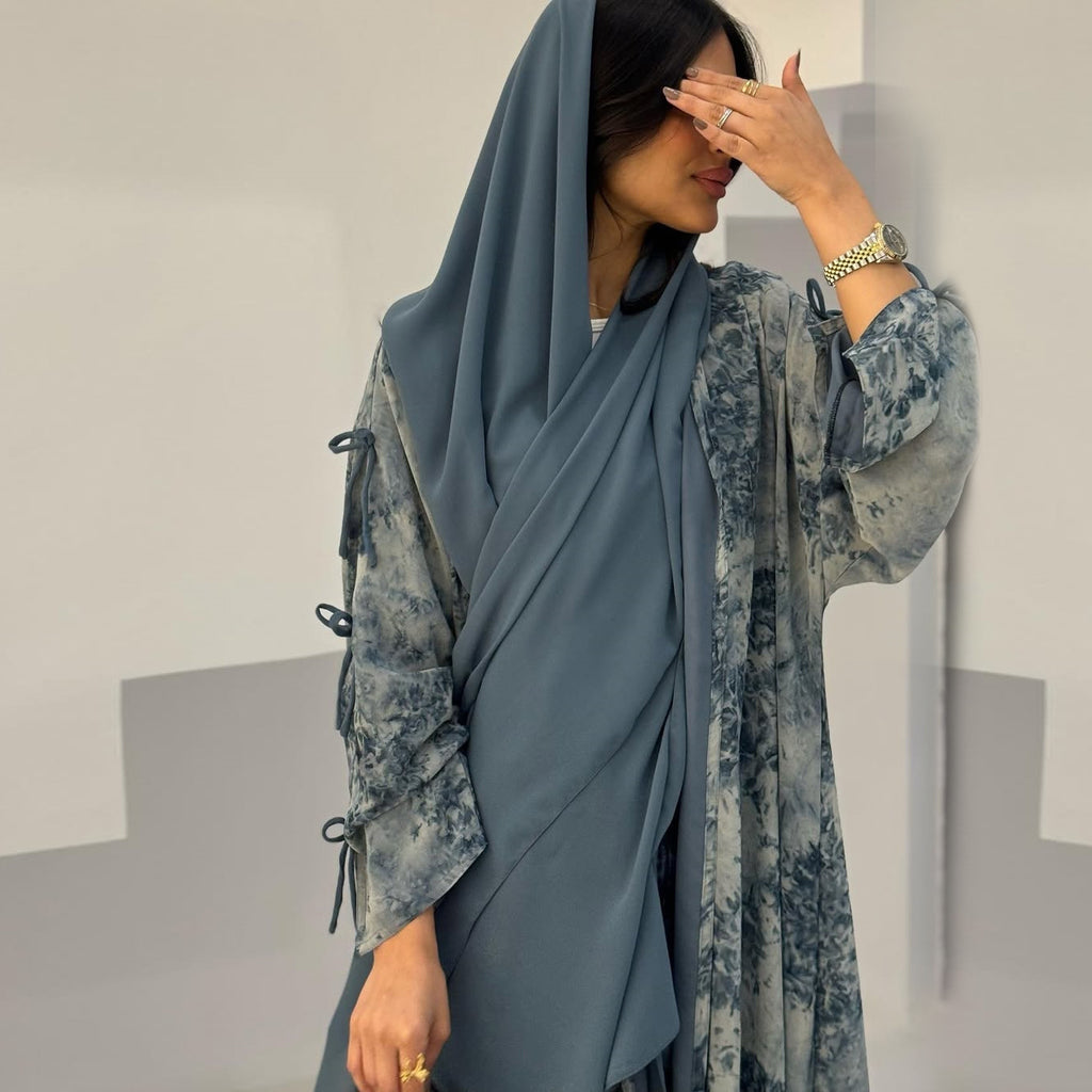 Chiffon Two-Piece Maxi Dress