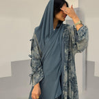 Chiffon Two-Piece Maxi Dress