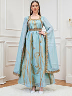 Elegant Robe Maxi Dress