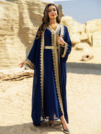 Two-Piece Chiffon Maxi Dress Set