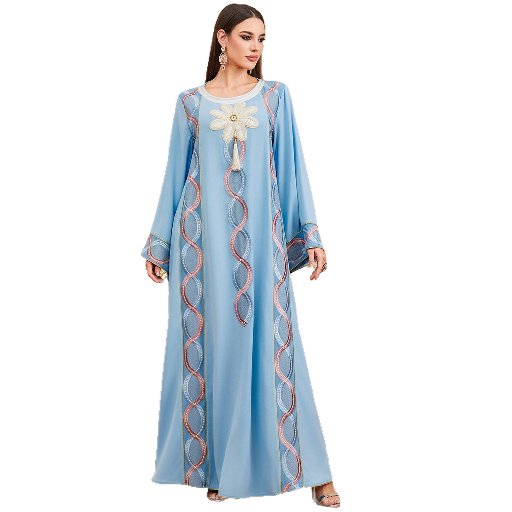 Floral Loose Ethnic Maxi Dress