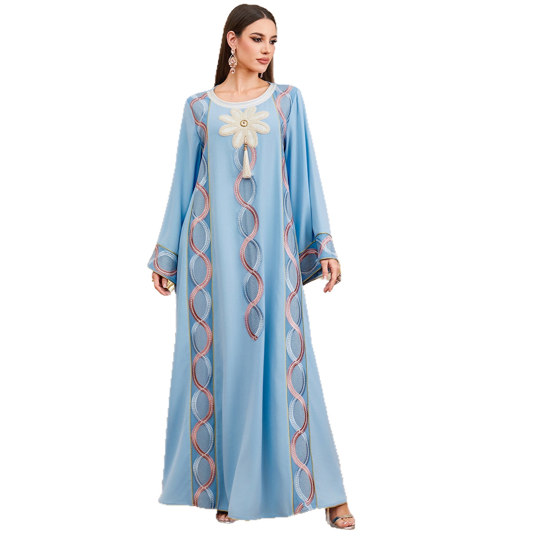 Floral Loose Ethnic Maxi Dress