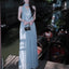 Sheer Backless Halter Maxi Beach Dress for Women, Sleeveless