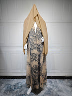 Chiffon Two-Piece Maxi Dress