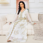 V-neck long sleeved dress