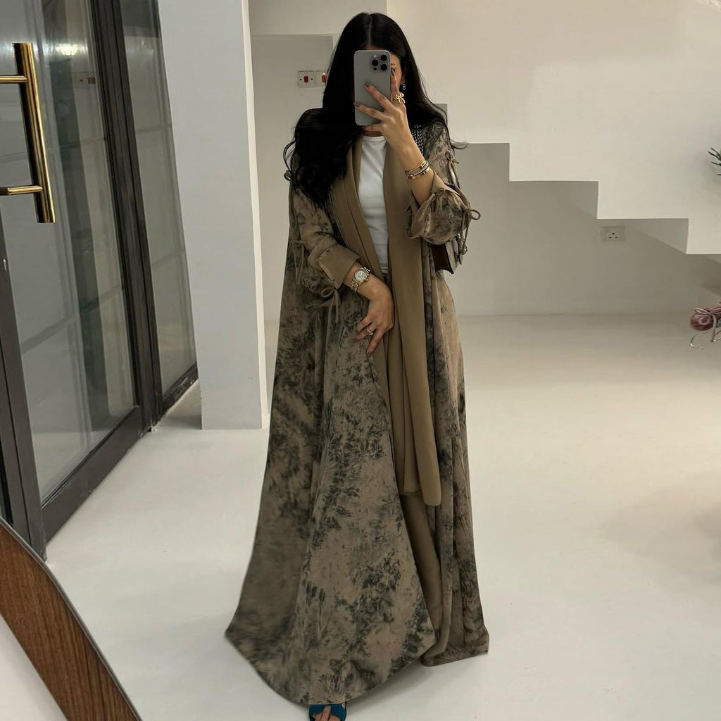 Chiffon Two-Piece Maxi Dress