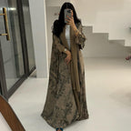 Chiffon Two-Piece Maxi Dress
