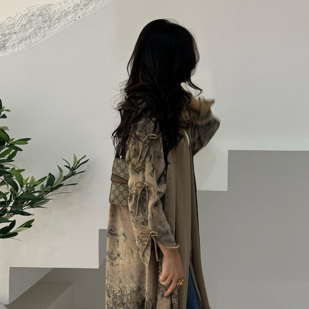 Chiffon Two-Piece Maxi Dress
