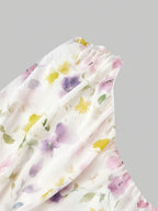 Floral One-Shoulder Maxi Dress