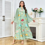 Embroidered bead tassel decorative long skirt